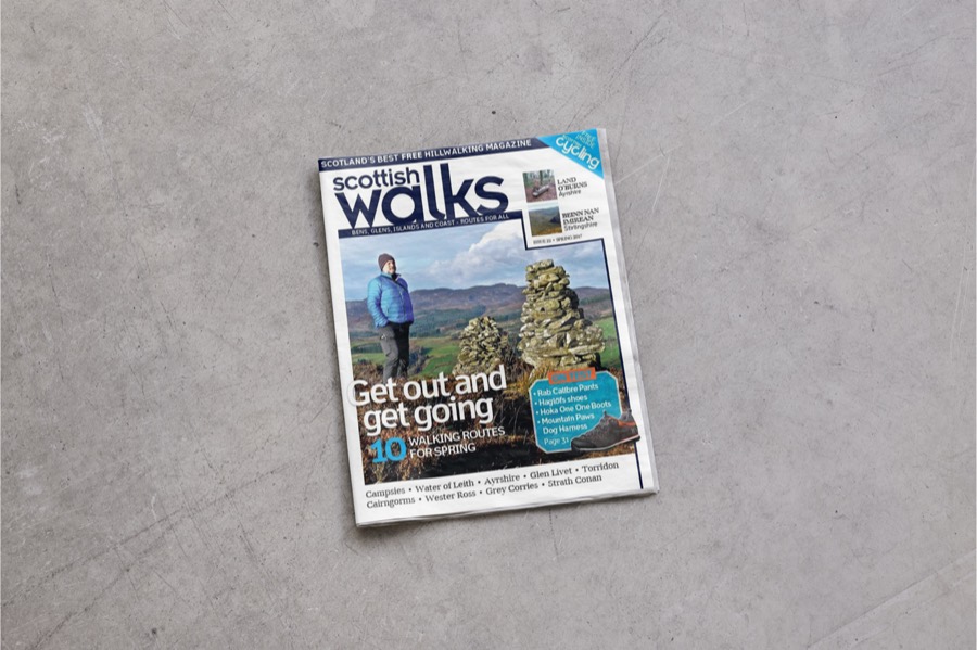 Scottish Walks magazine cover